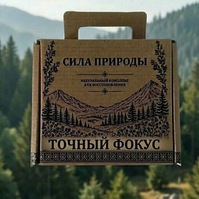 Набор-комплекс для уставших глаз “Точный фокус"